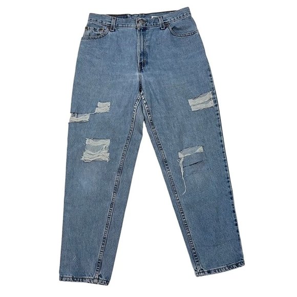 Levi's Vintage 550 jeans light wash high rise women's 12 petite - Picture 1 of 12